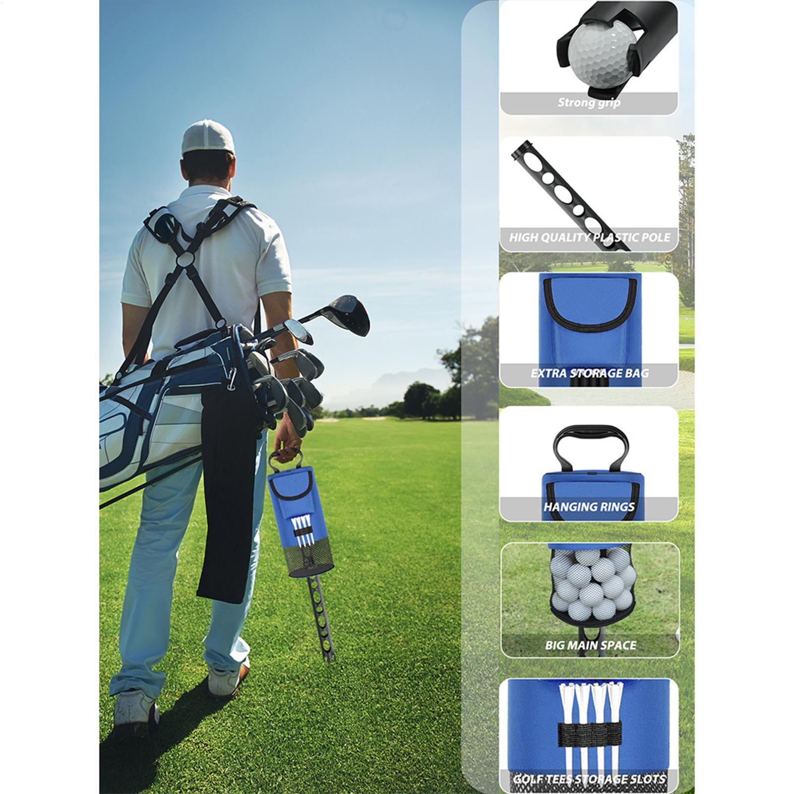 Woman In Bag - Shagger-tas voor golfballen Afneembaar nylon opbergtasje