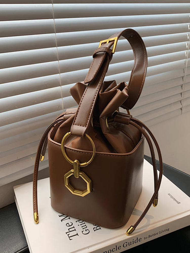 Women Bags Zara - Vintage PU lederen mini crossbody tas