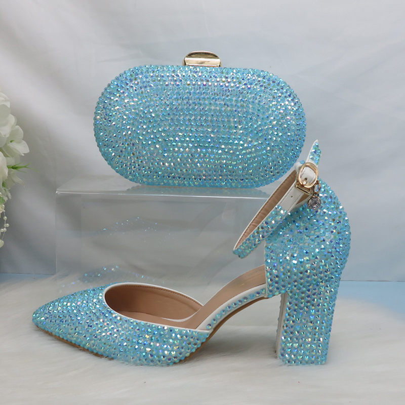 Women Bags And Shoes - 2025 Nieuwe Collectie Blauw Groen AB