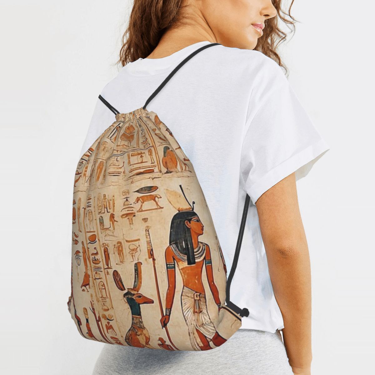 Women Bags Egypt - Oude Egyptische muurschildering Egyptische mythologie Rugzakken