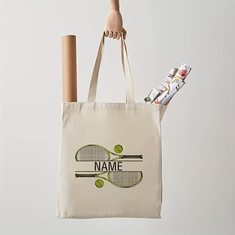 Women Bags Coach - Gepersonaliseerde tennistas met aangepaste naamtekst, tennisracket-