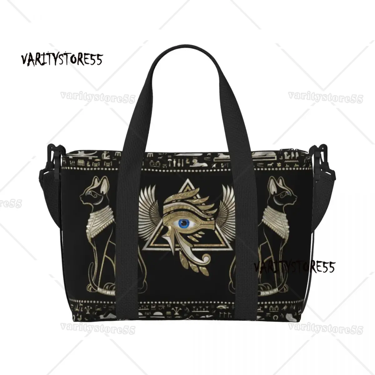 Women Bags Egypt - Aangepaste Egyptische katten en oog van