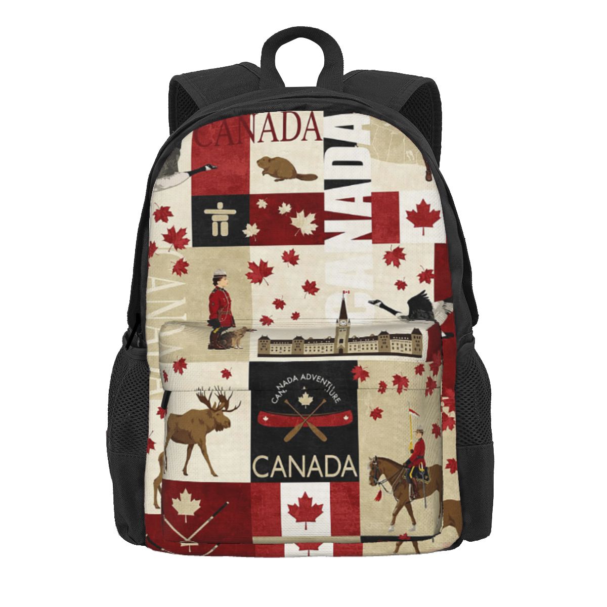 Women Bags Canada - Canada Vlag Nationale Cultuur Rugzak Dagrugzak