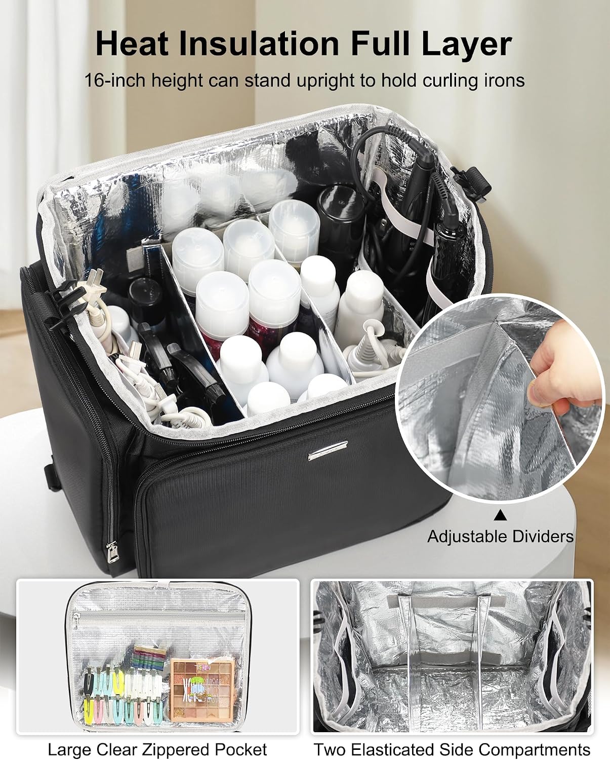 Rollende make-up koffer, haars - Woman In Bag recensie en prijs