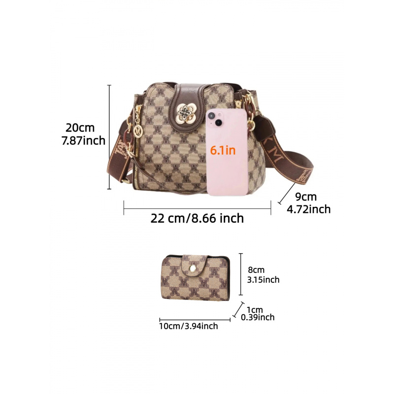 vintage schoudertas met letter - Women Bags Crossbody recensie en prijs