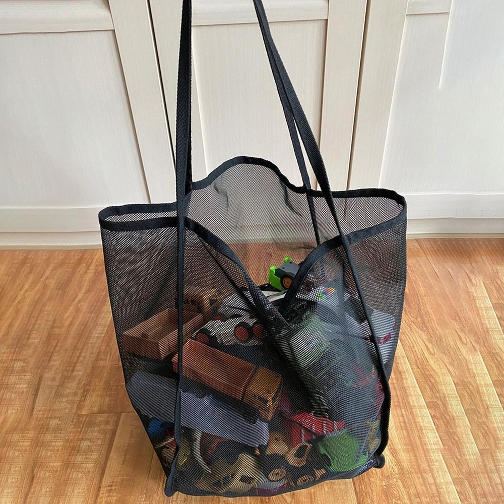Mesh-schoudertas Transparant L - Mesh Net Bag recensie en prijs