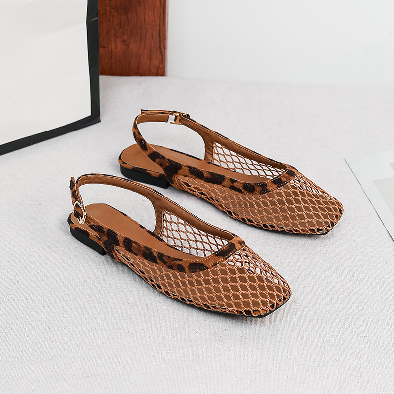 Mesh vierkante teenslippers ta - Women Bags And Shoes recensie en prijs