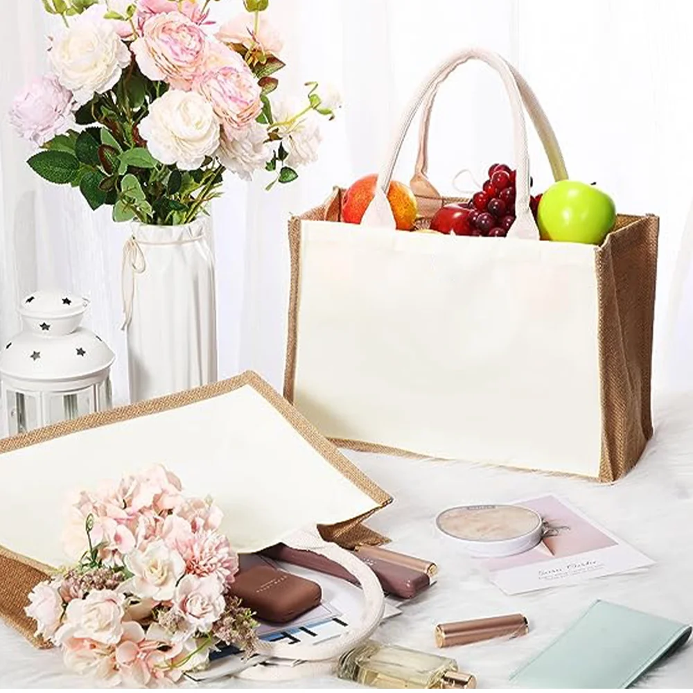 Vintage jute tas herbruikbare  - Women Bags Jute recensie en prijs