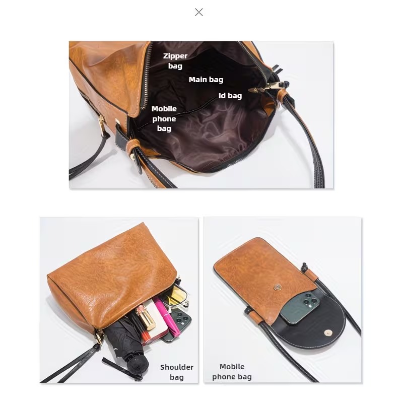 Dames tassenset - 4-delige set - Women Bags Crossbody recensie en prijs