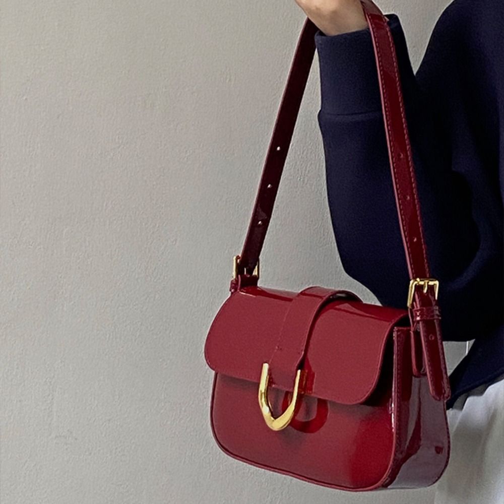 Klassieke PU lederen hoefijzer - Women Bags Zara recensie en prijs