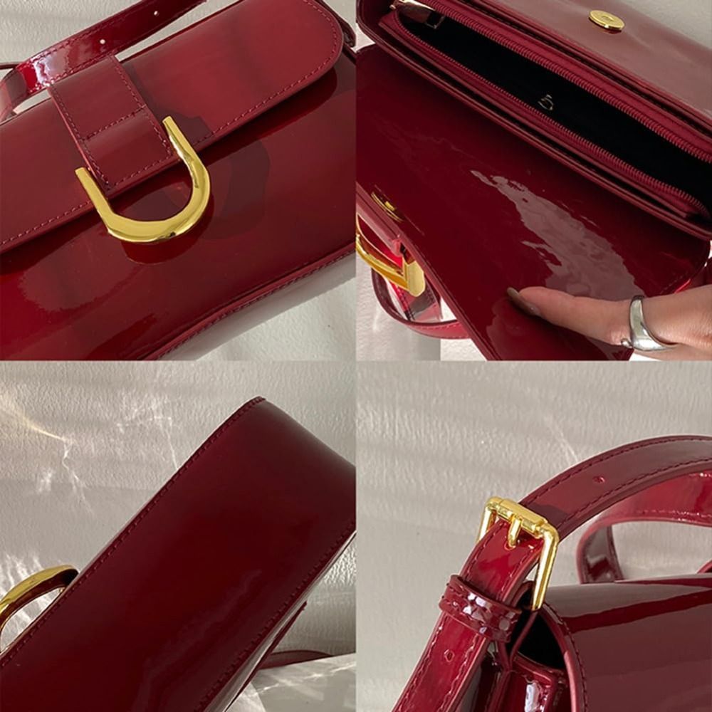 Klassieke PU lederen hoefijzer - Women Bags Zara recensie en prijs
