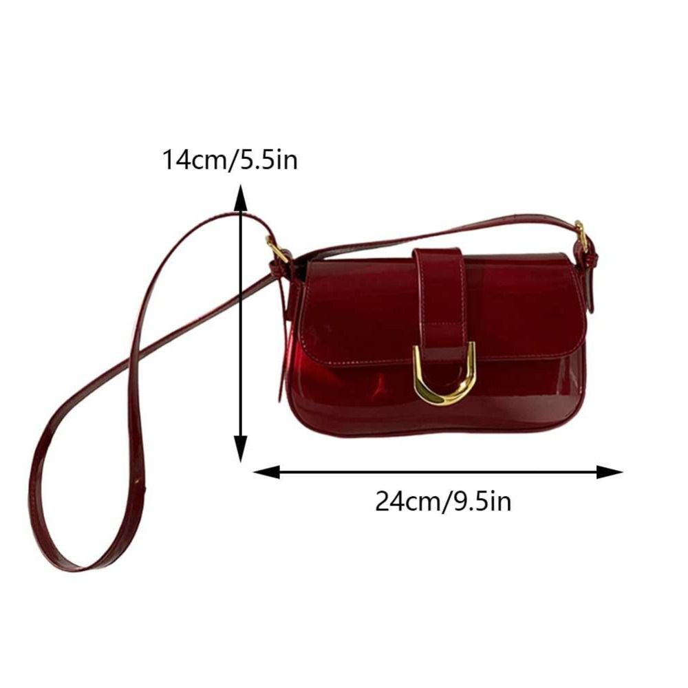 Klassieke PU lederen hoefijzer - Women Bags Zara recensie en prijs