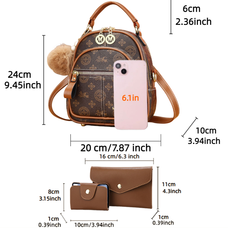 3-delige dames tasset, lichtge - Women Bags Crossbody recensie en prijs