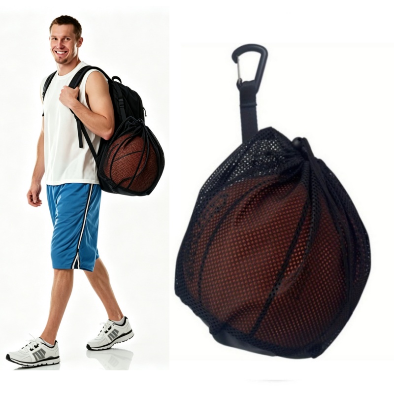    Draagbare basketbalnettas  - Mesh Net Bag recensie en prijs