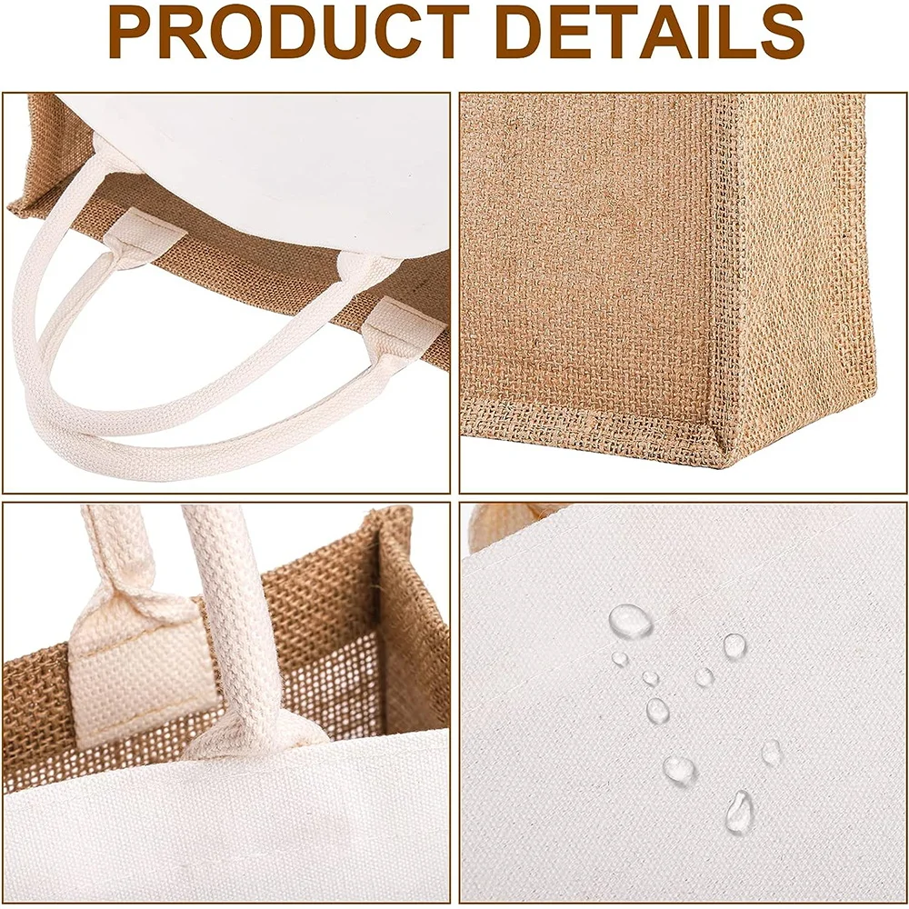 Jute Tote Bag Vintage Herbruik - Women Bags Jute recensie en prijs