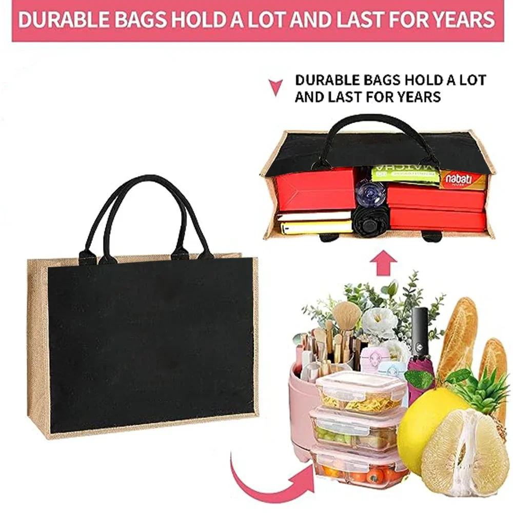 Linnen Tote boodschappentas Sa - Women Bags Jute recensie en prijs
