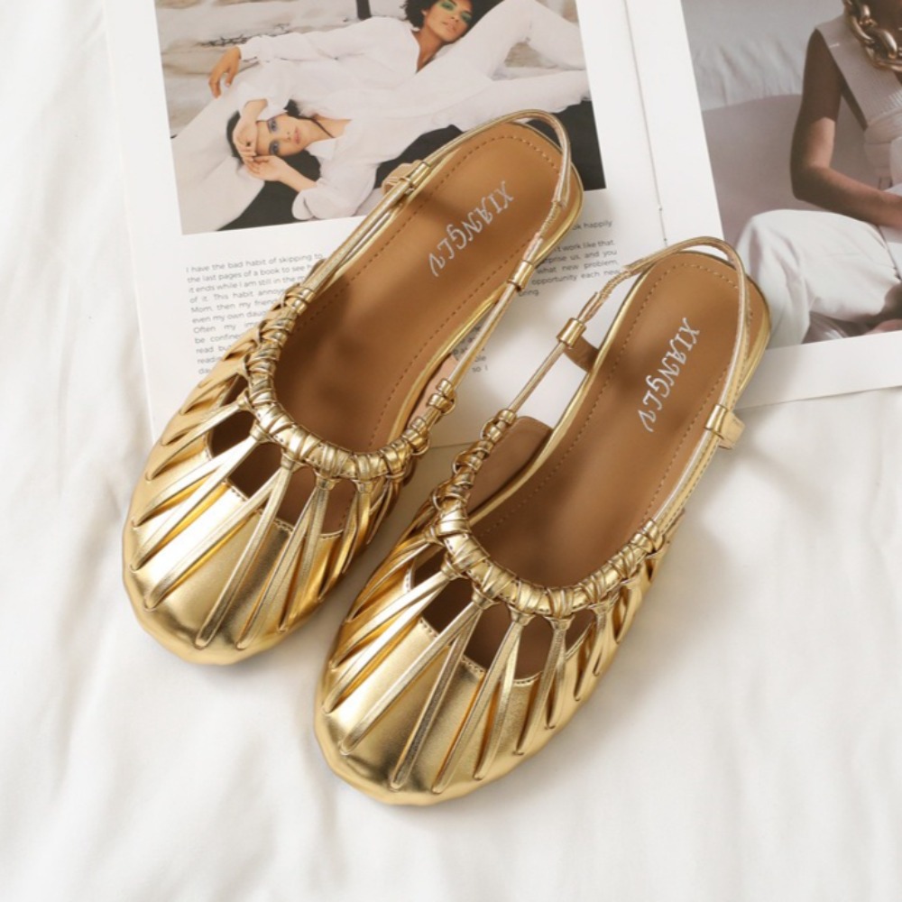 Platte damessandalen Franse ge - Women Bags And Shoes recensie en prijs