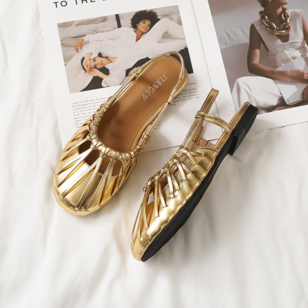 Platte damessandalen Franse ge - Women Bags And Shoes recensie en prijs
