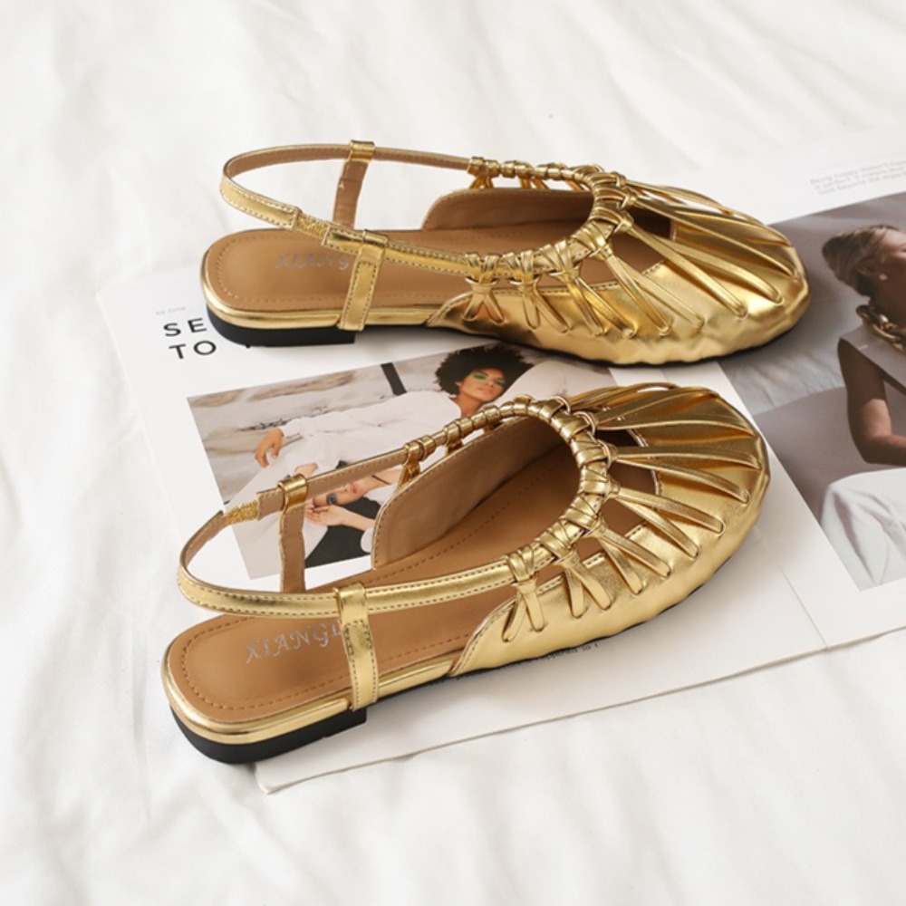 Platte damessandalen Franse ge - Women Bags And Shoes recensie en prijs