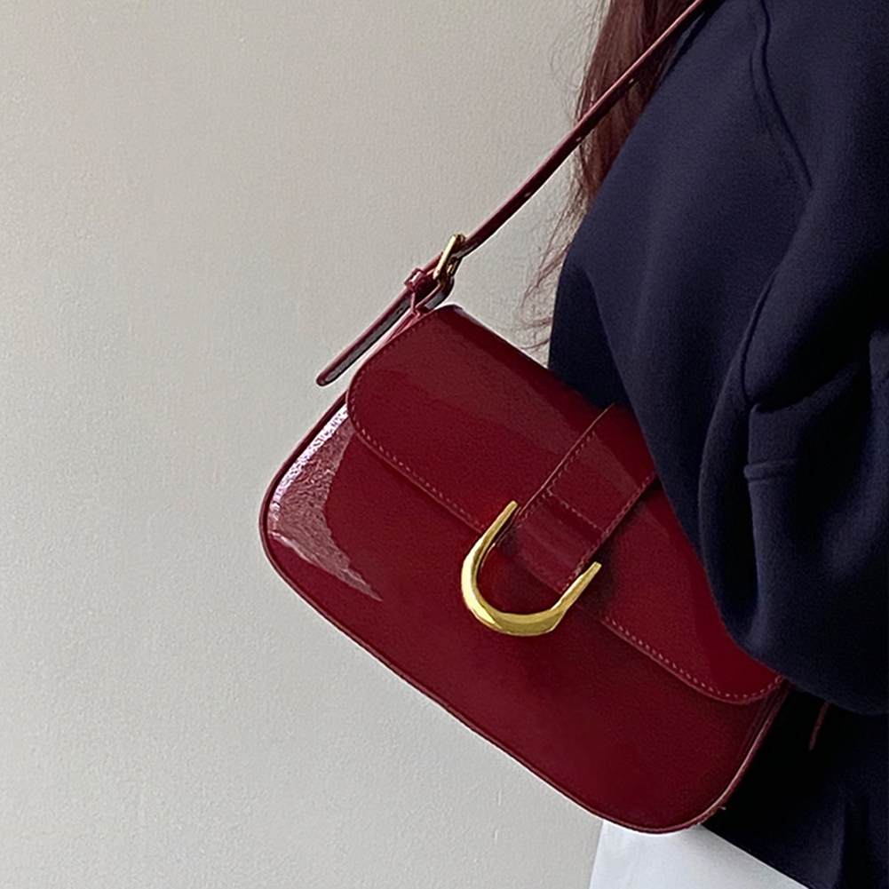 Retro Lakleer Schoudertas Voor - Women Bags Zara recensie en prijs