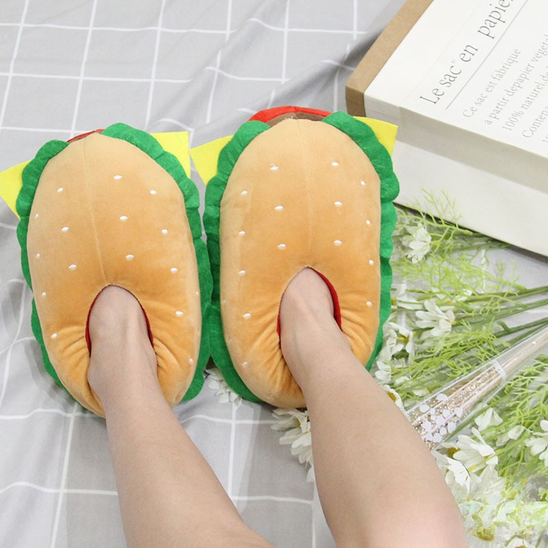 Nieuwe Cartoon Hamburger Pluch - Women Bags And Shoes recensie en prijs