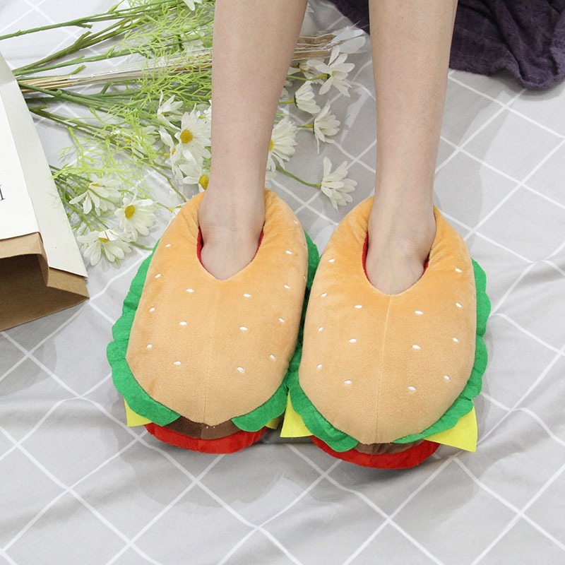 Nieuwe Cartoon Hamburger Pluch - Women Bags And Shoes recensie en prijs