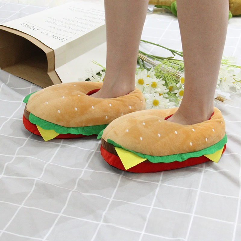 Nieuwe Cartoon Hamburger Pluch - Women Bags And Shoes recensie en prijs