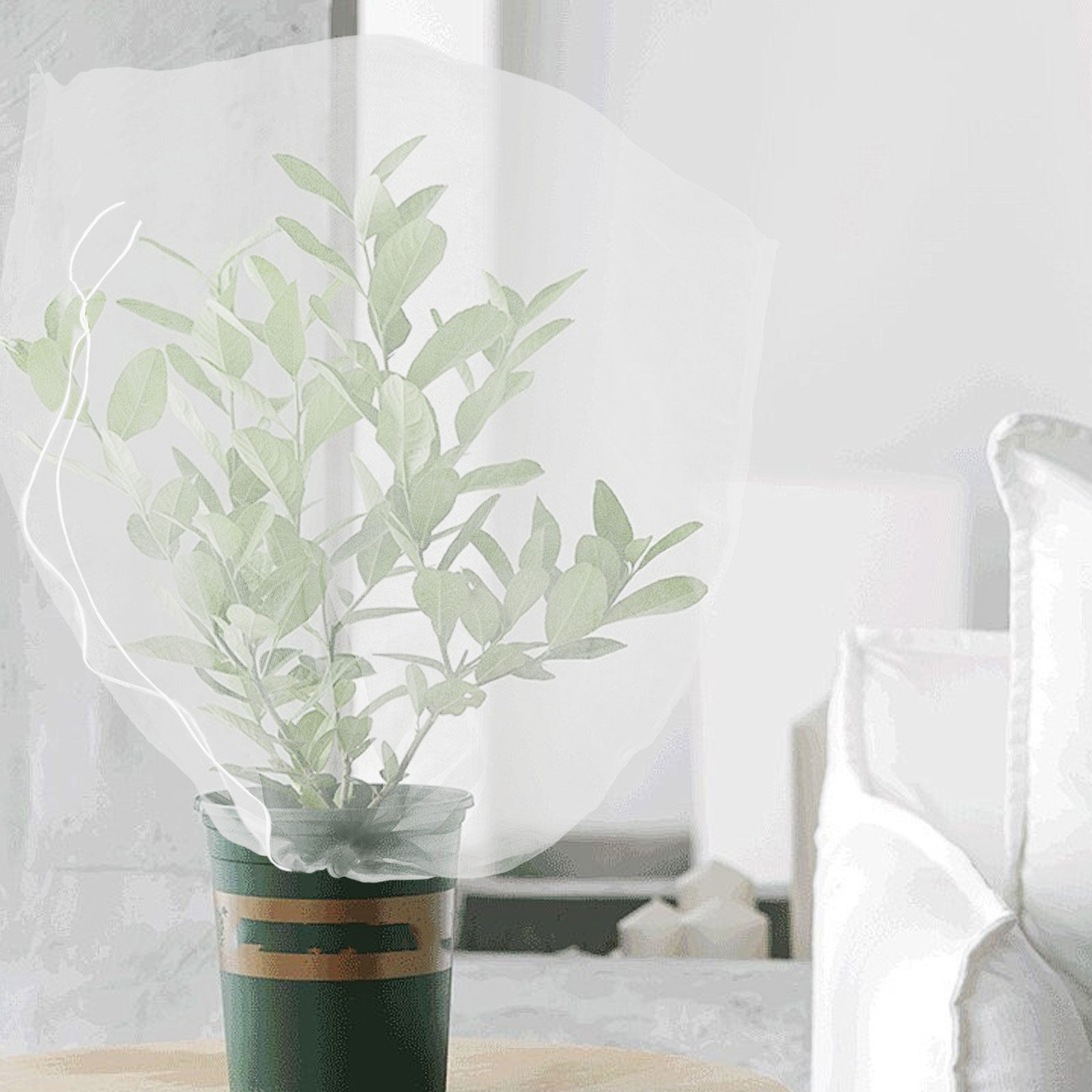 8 stuks fijnmazige plantenbesc - Mesh Net Bag recensie en prijs