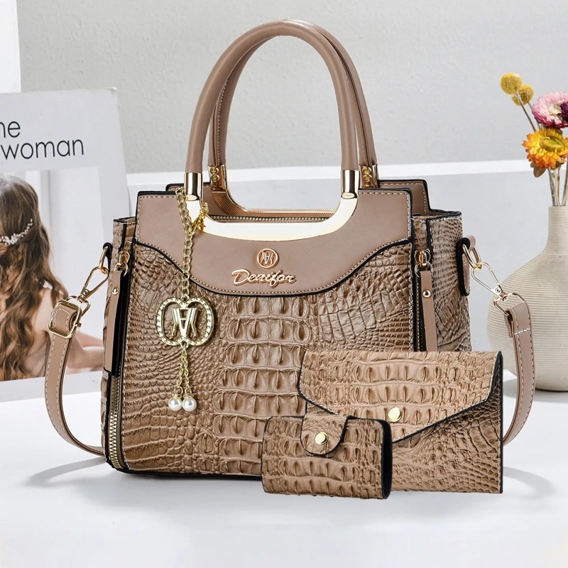 Dames handtasset met krokodill - Women Bags Crossbody recensie en prijs
