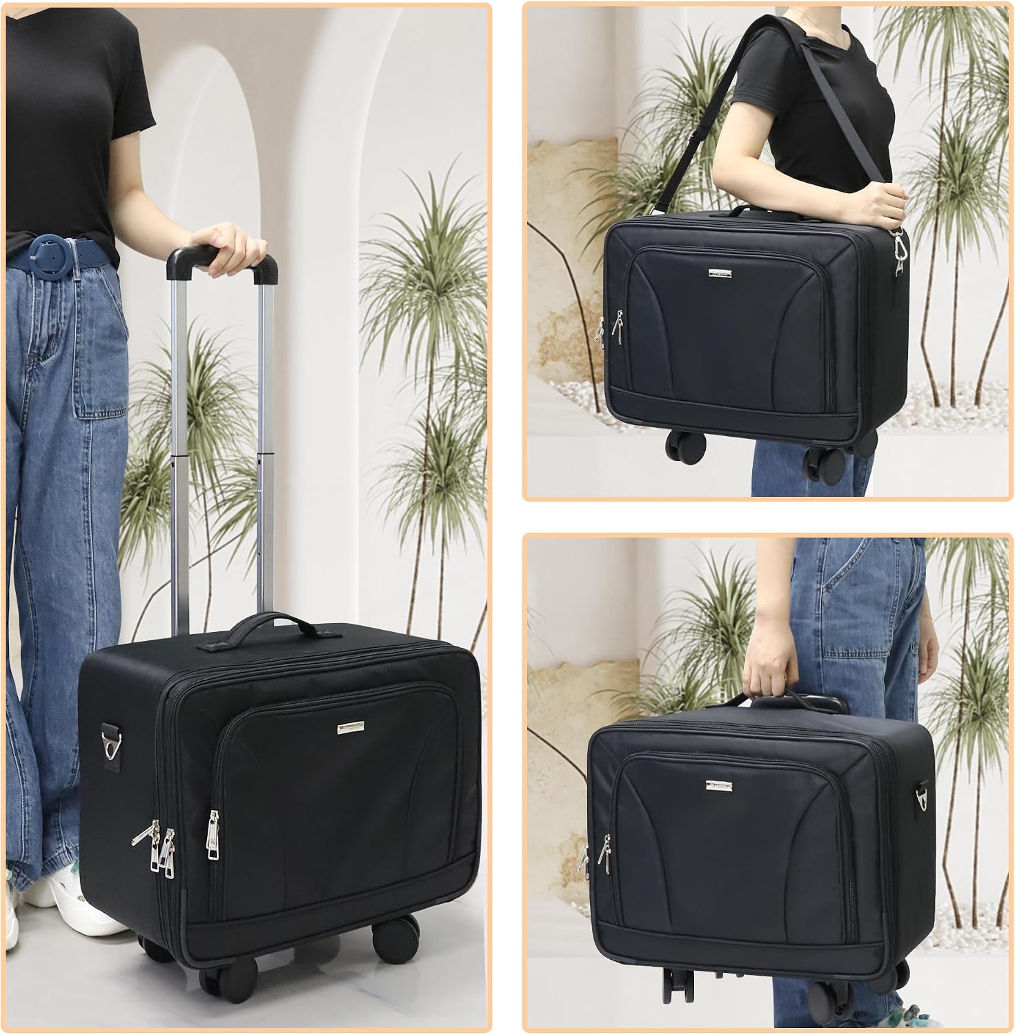 Extra grote rollende make-up k - Woman In Bag recensie en prijs