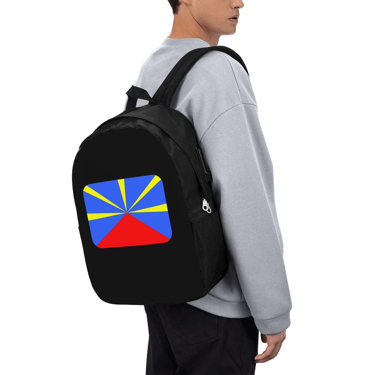 974 Reunion Island Flag Rugzak - Woman In Bag recensie en prijs