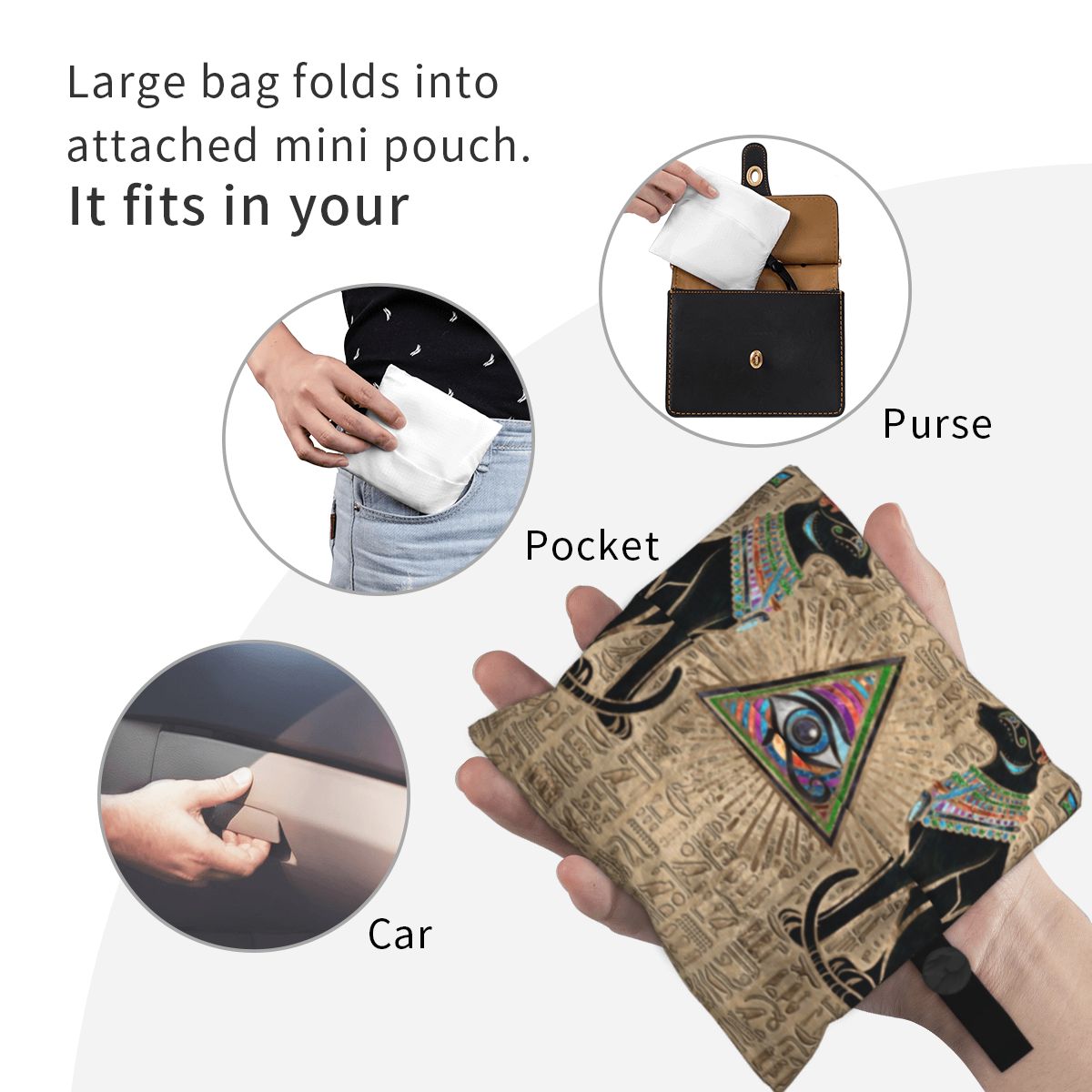 Aangepaste herbruikbare Egypti - Women Bags Egypt recensie en prijs
