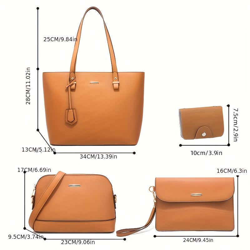 4 stuks mode damestassensets e - Women Bags Crossbody recensie en prijs