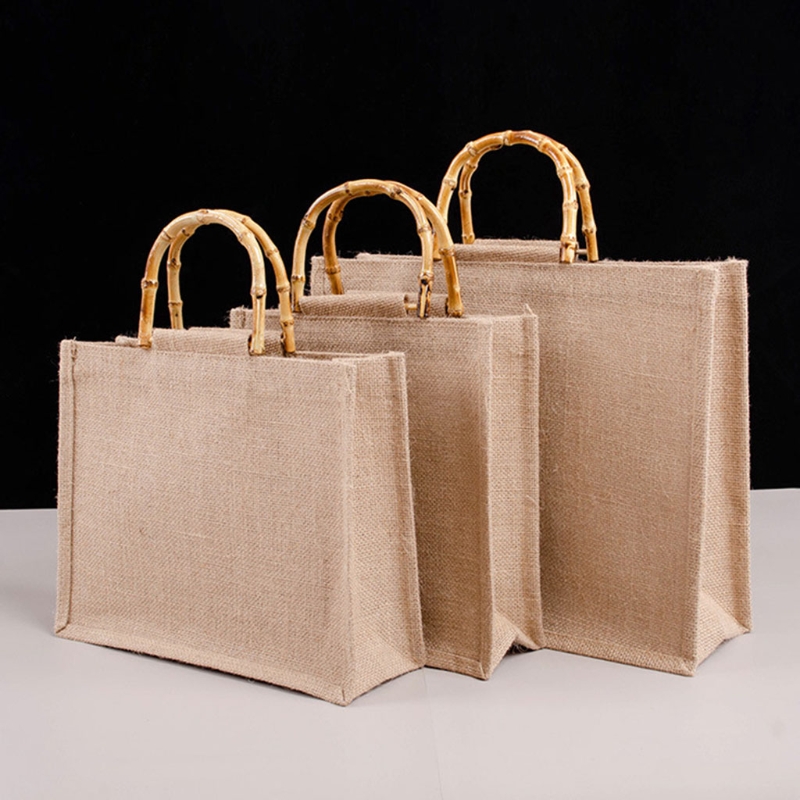Draagbare Jute Jute Boodschapp - Women Bags Jute recensie en prijs