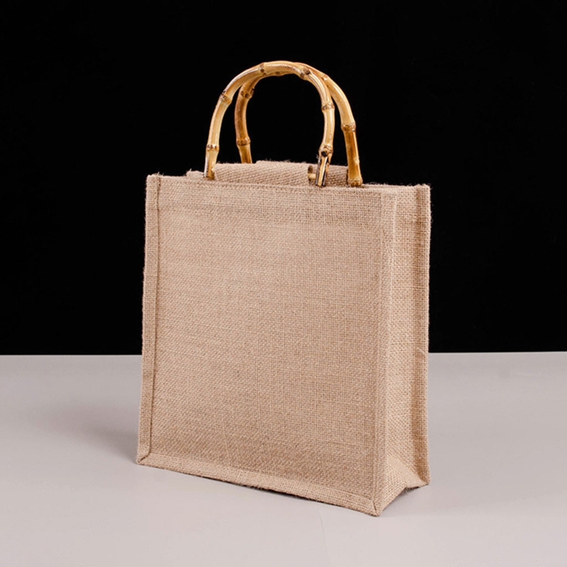 Draagbare Jute Jute Boodschapp - Women Bags Jute recensie en prijs