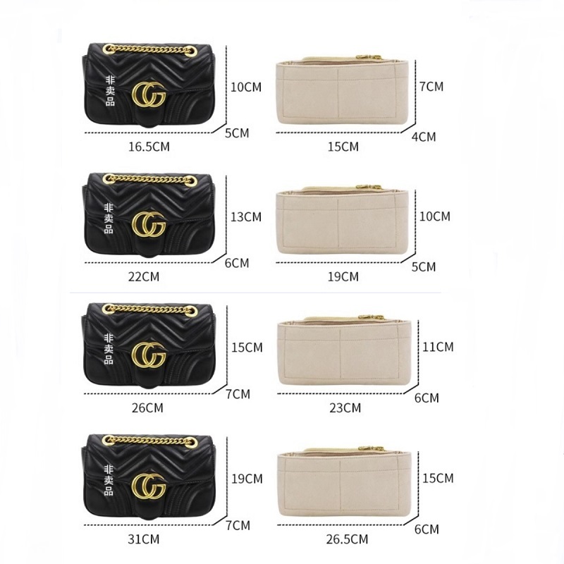 Tasorganizer voor Gucci Marmon - Woman In Bag recensie en prijs