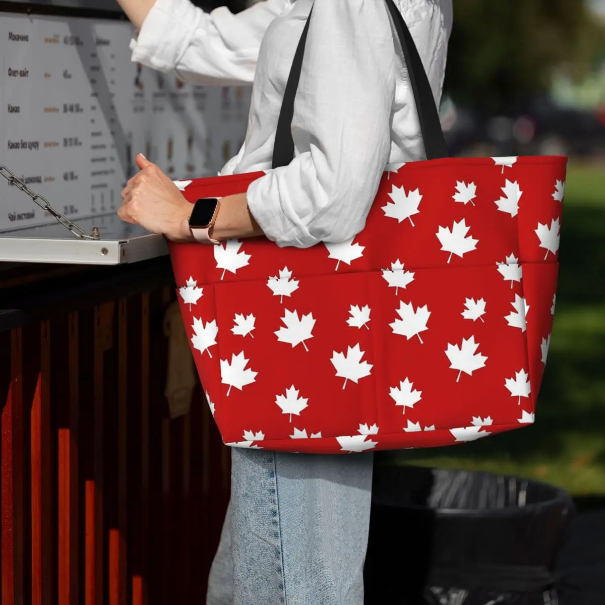 Canada Maple Leaf Vlagpatroon  - Women Bags Canada recensie en prijs