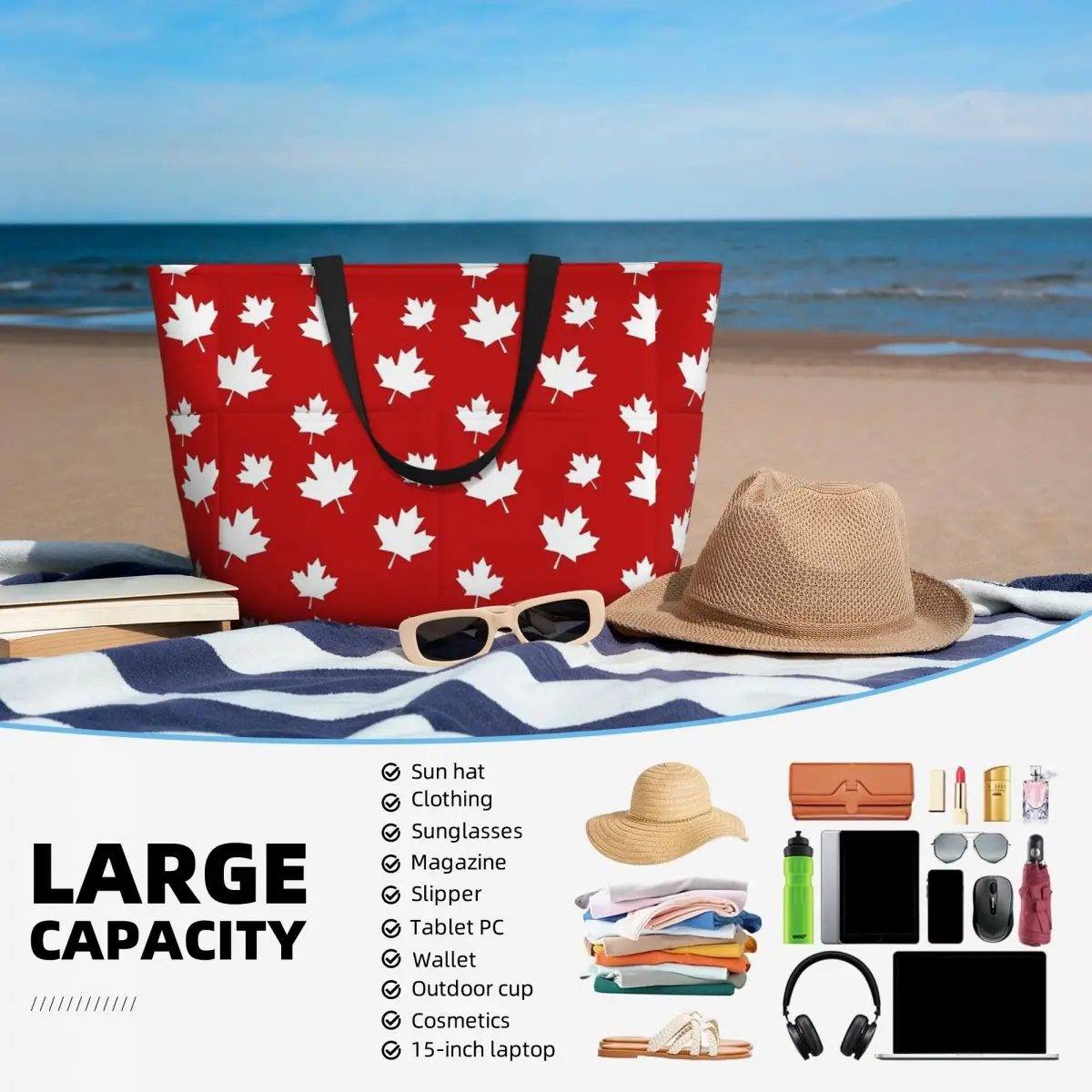 Canada Maple Leaf Vlagpatroon  - Women Bags Canada recensie en prijs