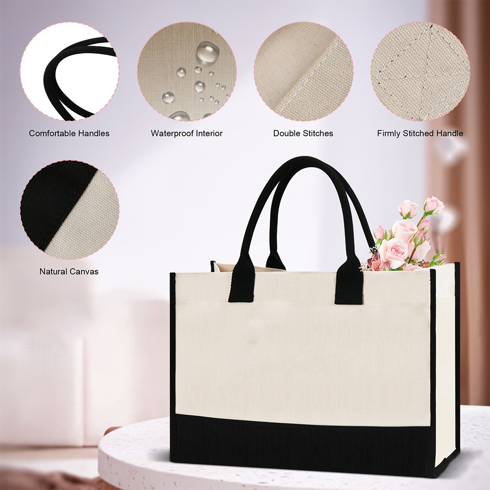 Damesdraagtas Herbruikbare sho - Women Bags Jute recensie en prijs