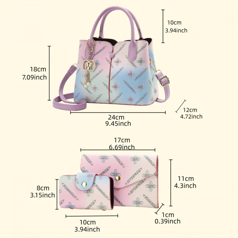 Gradient Dames Driedelige Set  - Women Bags Crossbody recensie en prijs